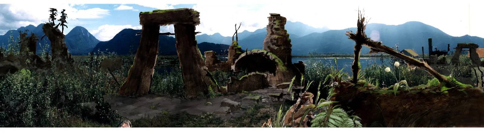 #Stargate #SG1 "Paradise Lost" concept art Part 2