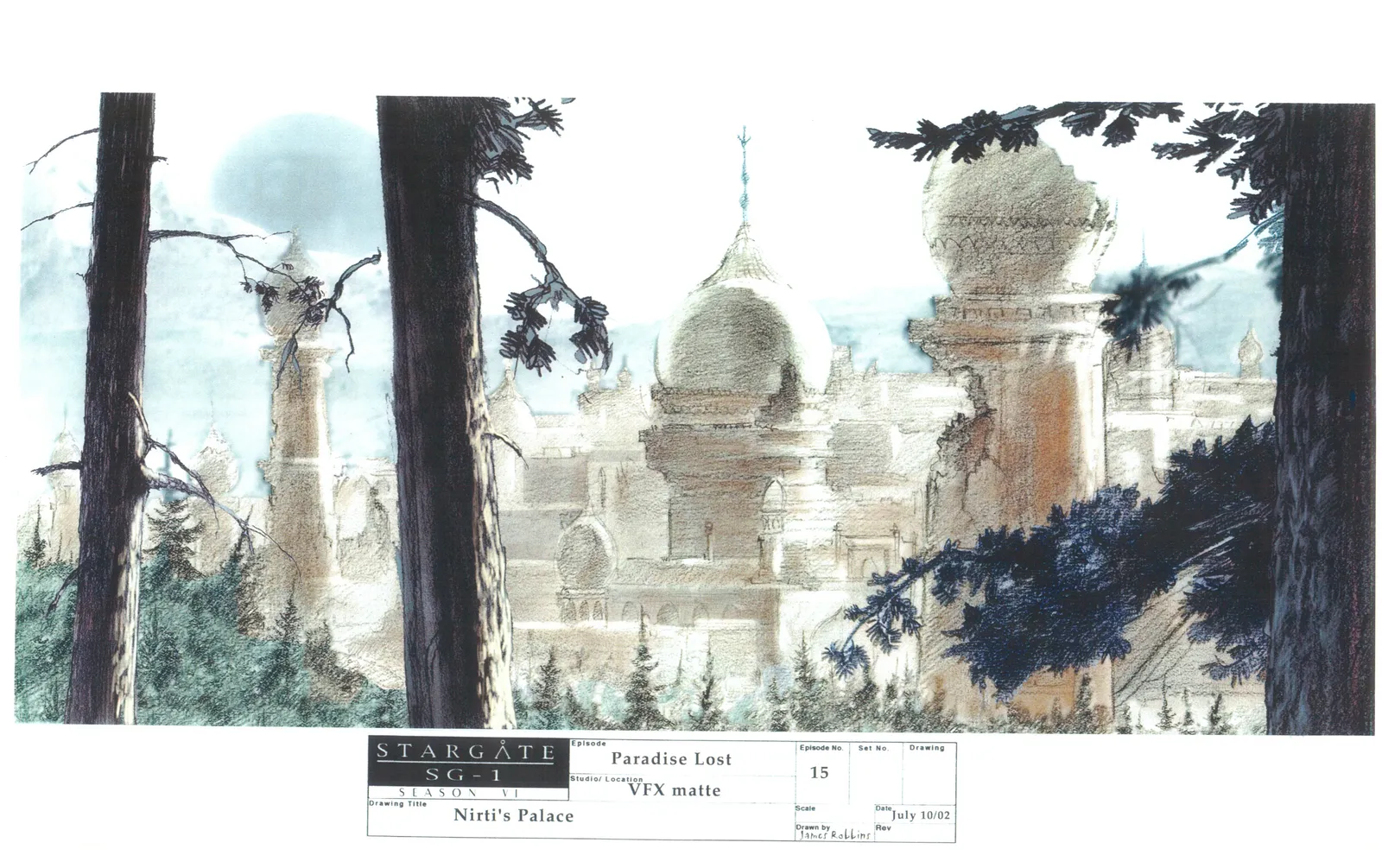 #Stargate #SG1 "Paradise Lost" concept art Part 2