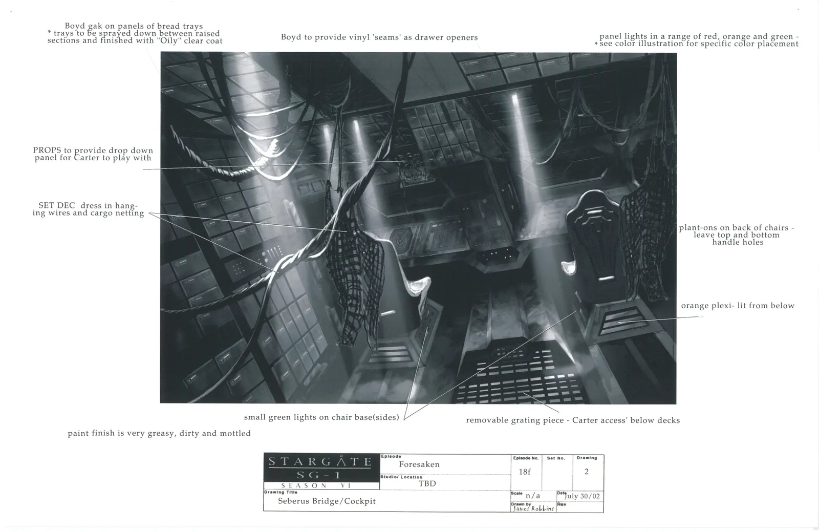 #Stargate #SG1 "Forsaken" concept art