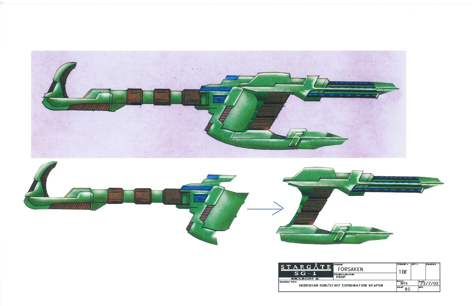 #Stargate #SG1 "Forsaken" concept art