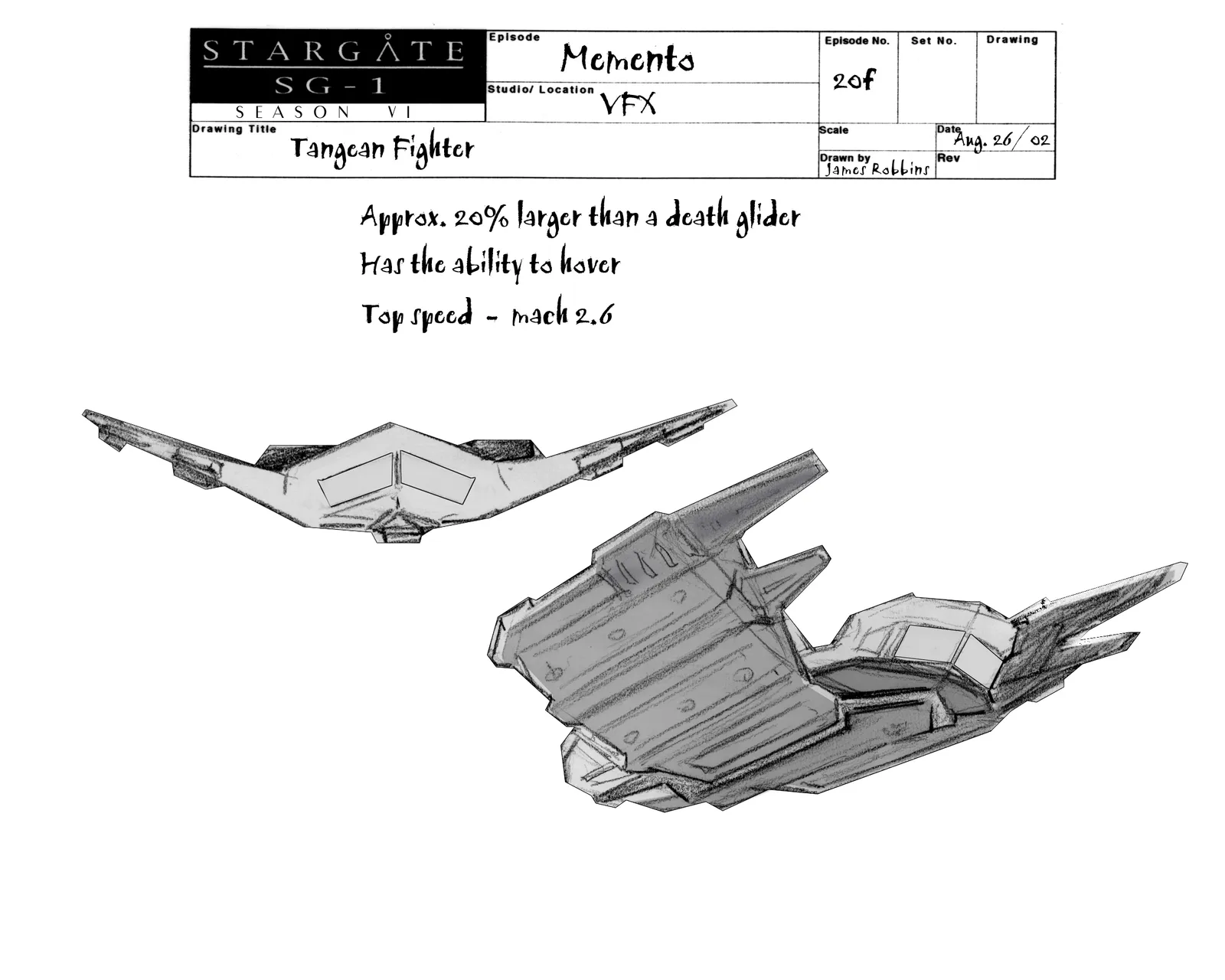 #Stargate #SG1 "Memento" concept art