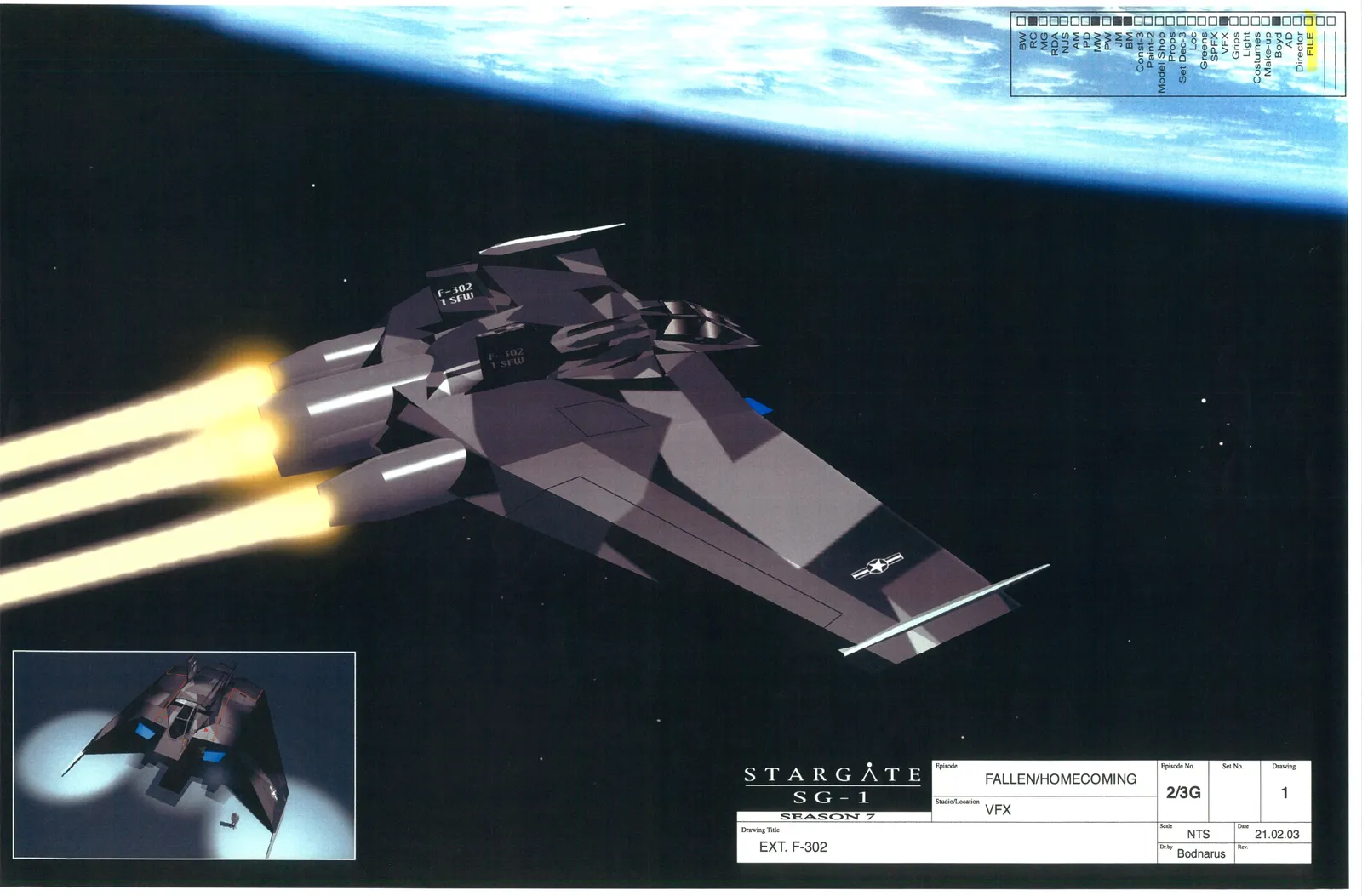 #Stargate #SG1 "Fallen" concept art