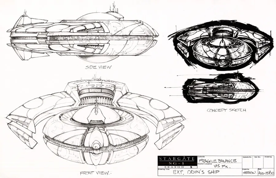 #Stargate #SG1 "Fragile Balance" concept art Part 2