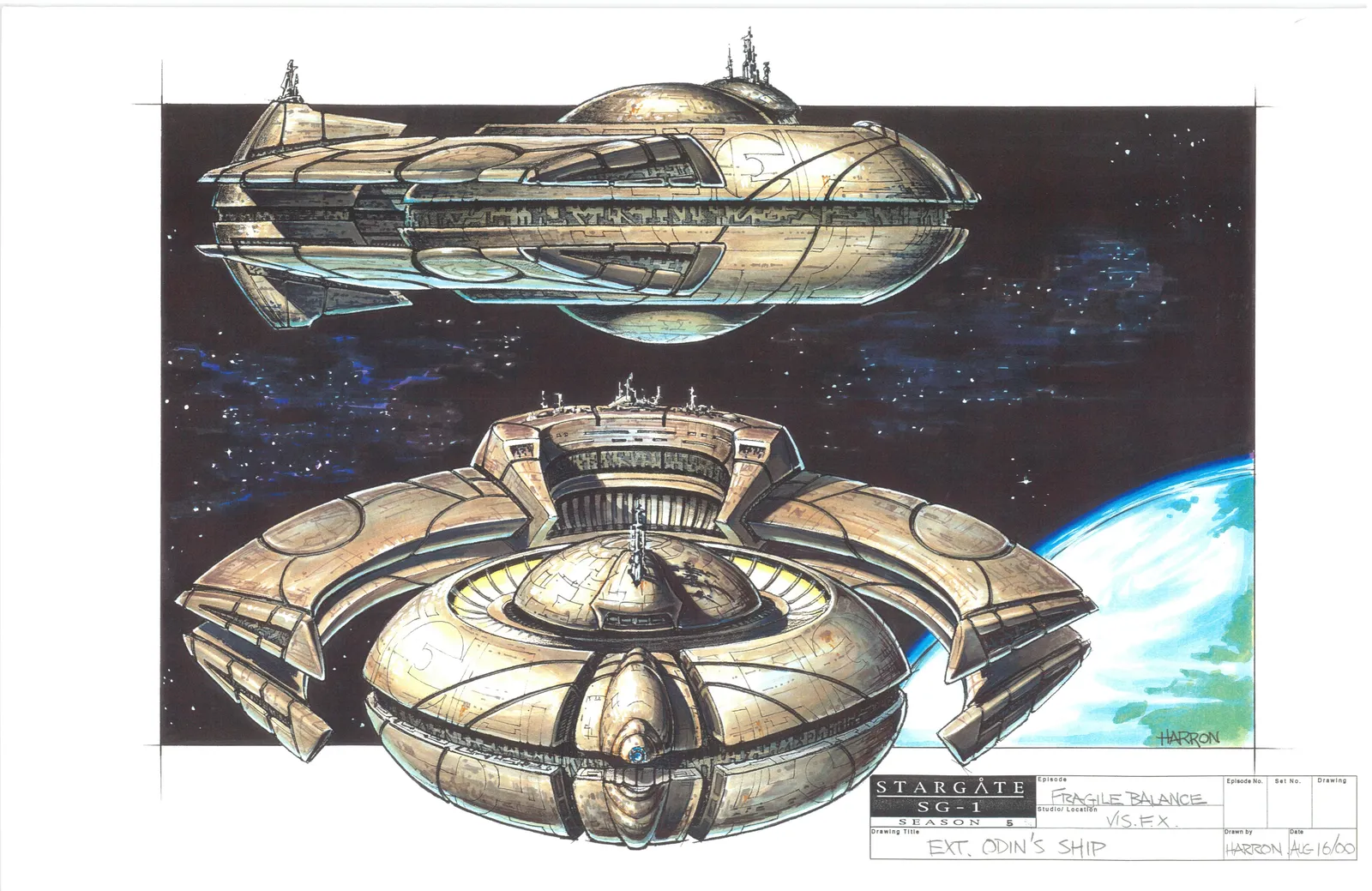 #Stargate #SG1 "Fragile Balance" concept art Part 2