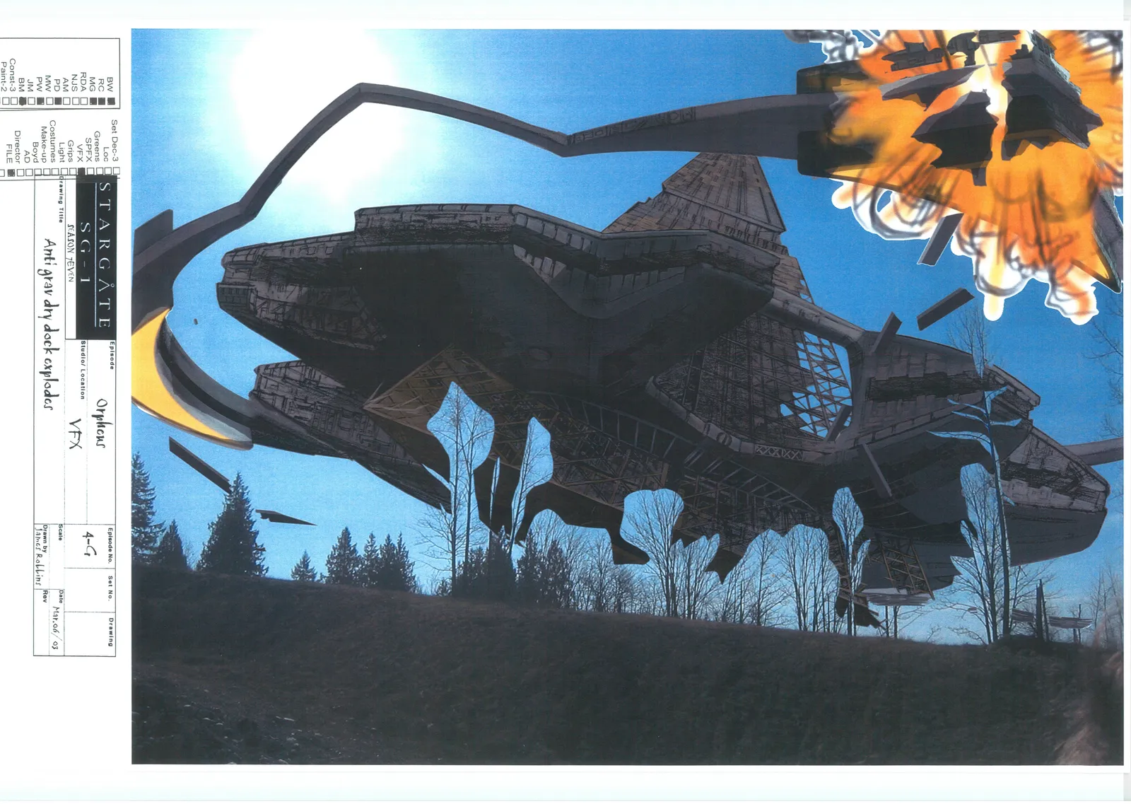 #Stargate #SG1 "Orpheus" concept art Part 2