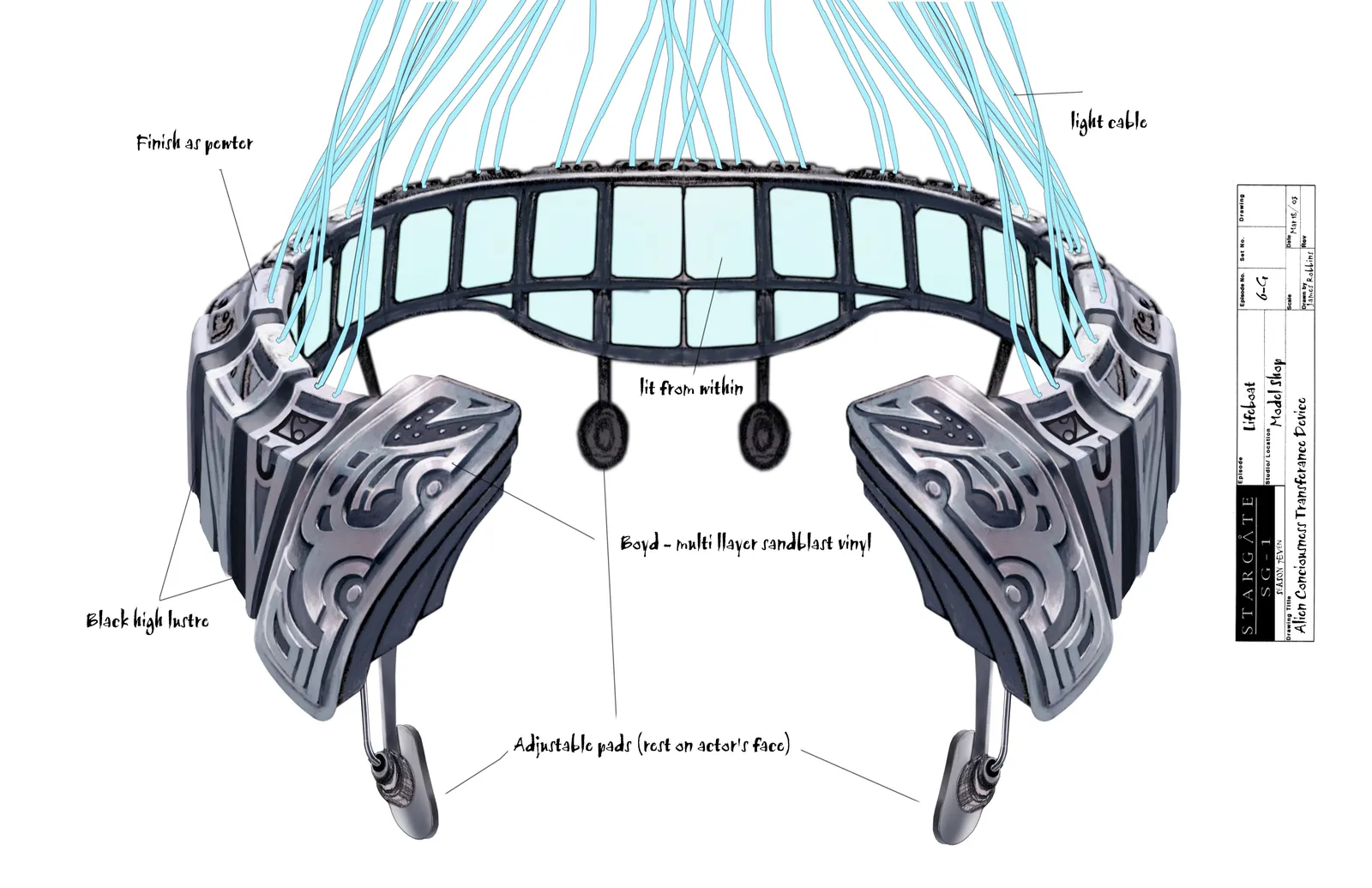 #Stargate #SG1 "Lifeboat" concept art Part 1
