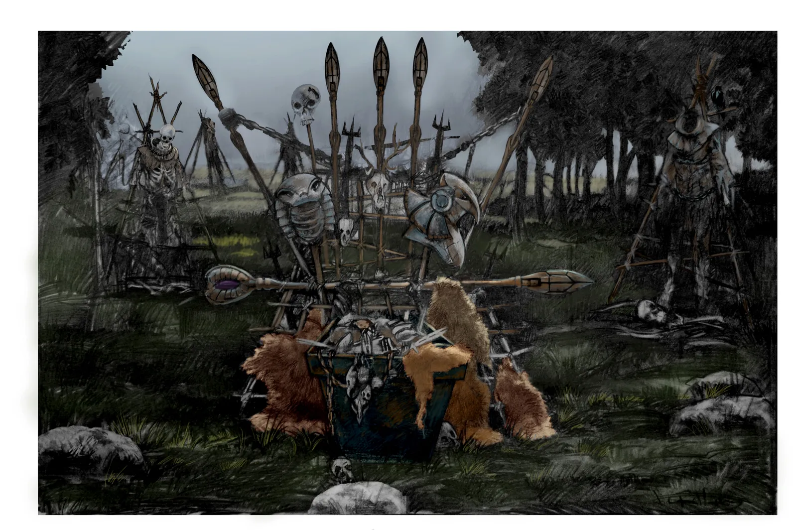 #Stargate #SG1 "Enemu Mine" concept art