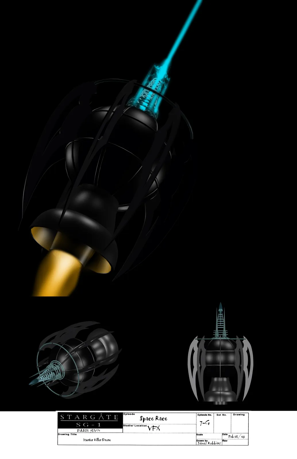 #Stargate #SG1 "Space Race" concept art Part 1
