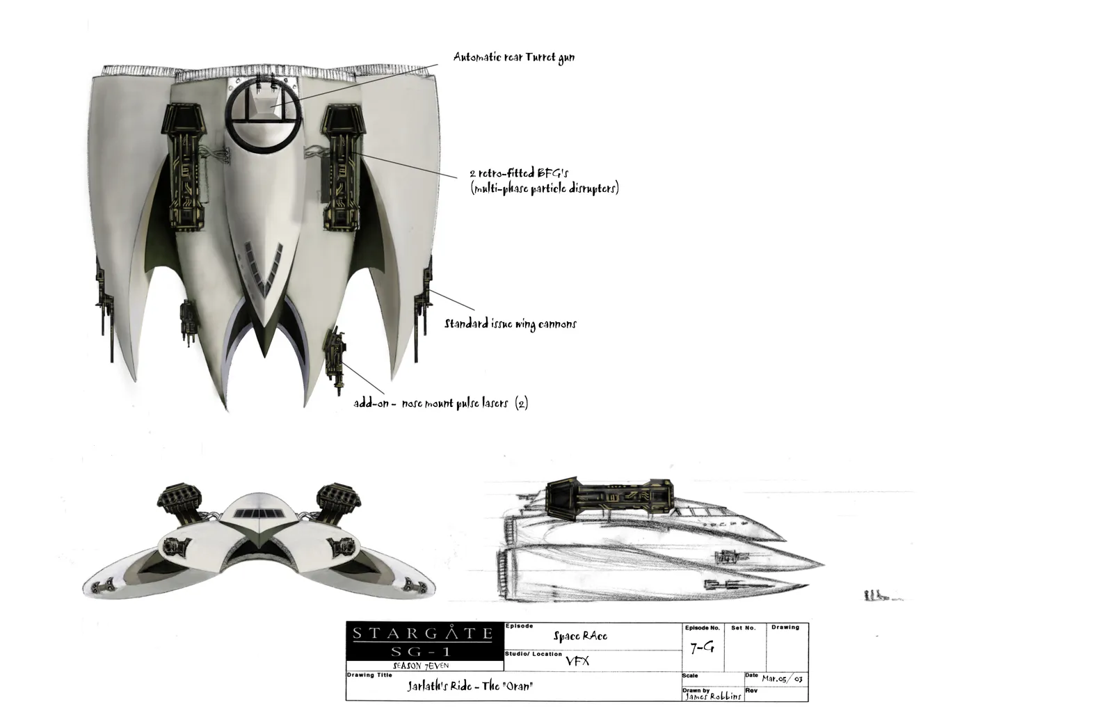 #Stargate #SG1 "Space Race" concept art Part 1