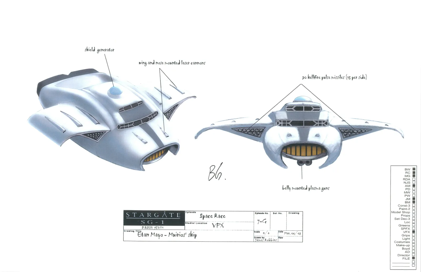 #Stargate #SG1 "Space Race" concept art Part 3