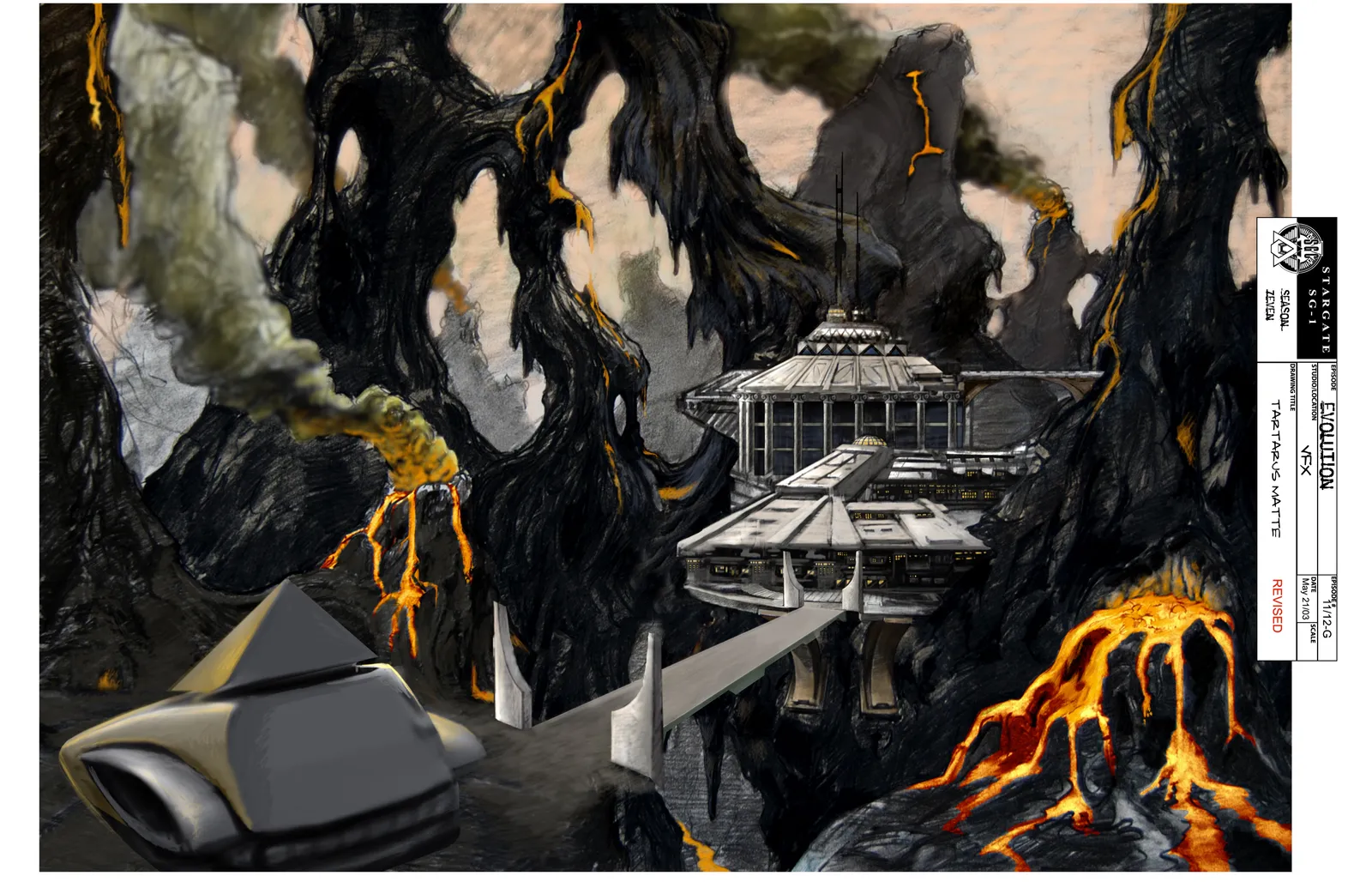 #Stargate #SG1 "Evolution Part 1" concept art Part 1