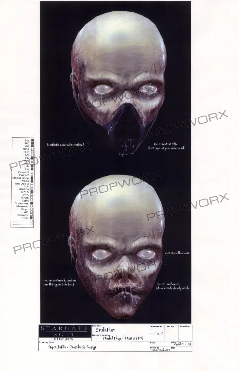 #Stargate #SG1 "Evolution Part 1" concept art Part 3