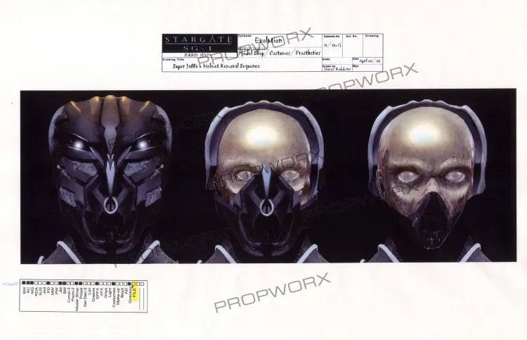 #Stargate #SG1 "Evolution Part 1" concept art Part 3