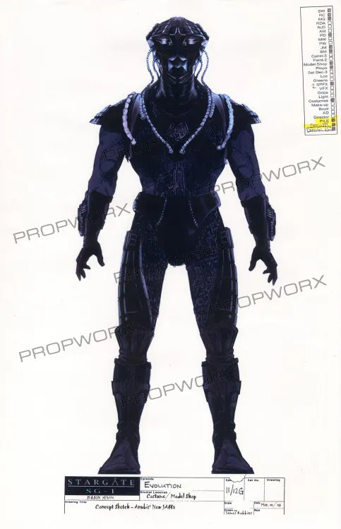 #Stargate #SG1 "Evolution Part 1" concept art Part 3