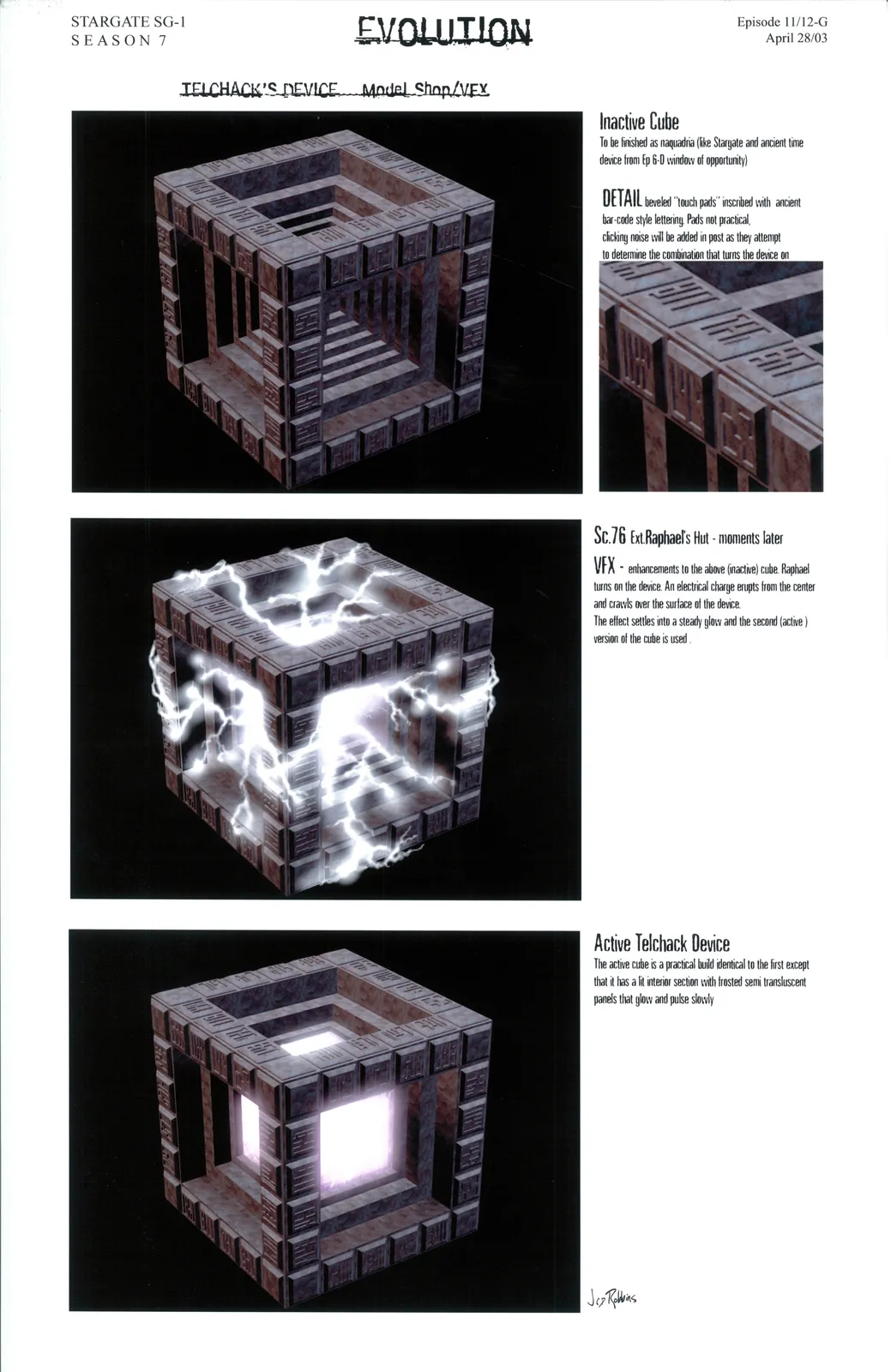 #Stargate #SG1 "Evolution Part 1" concept art Part 4