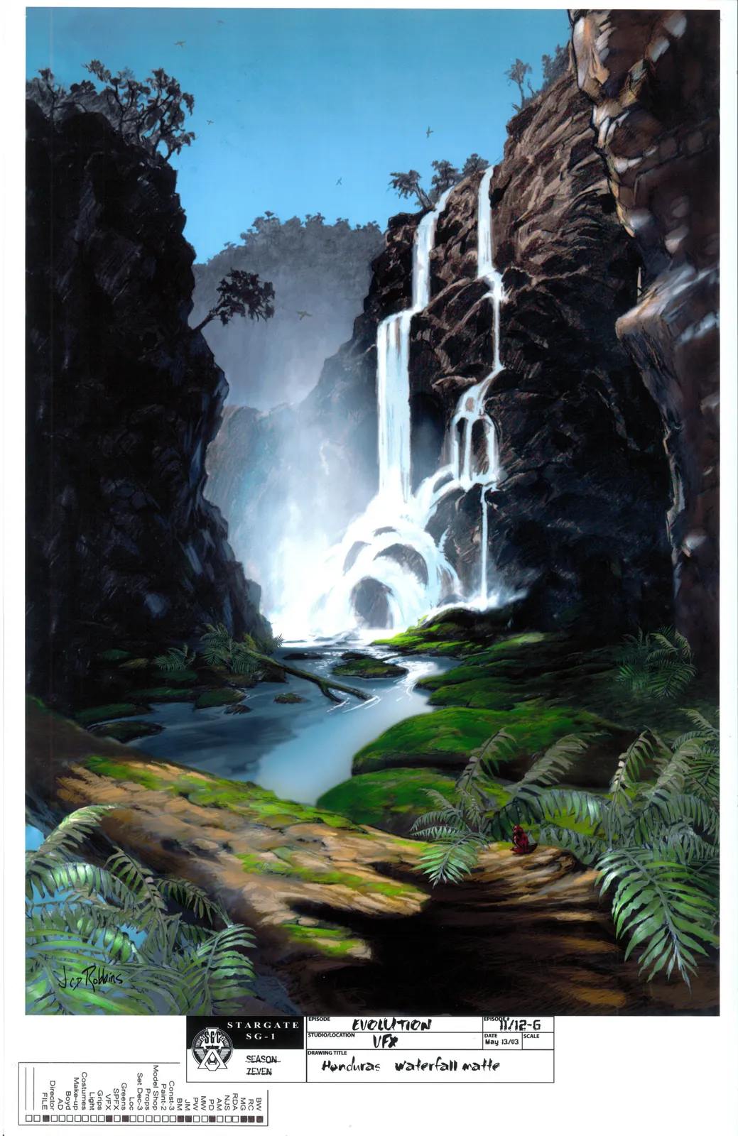 #Stargate #SG1 "Evolution Part 1" concept art Part 4