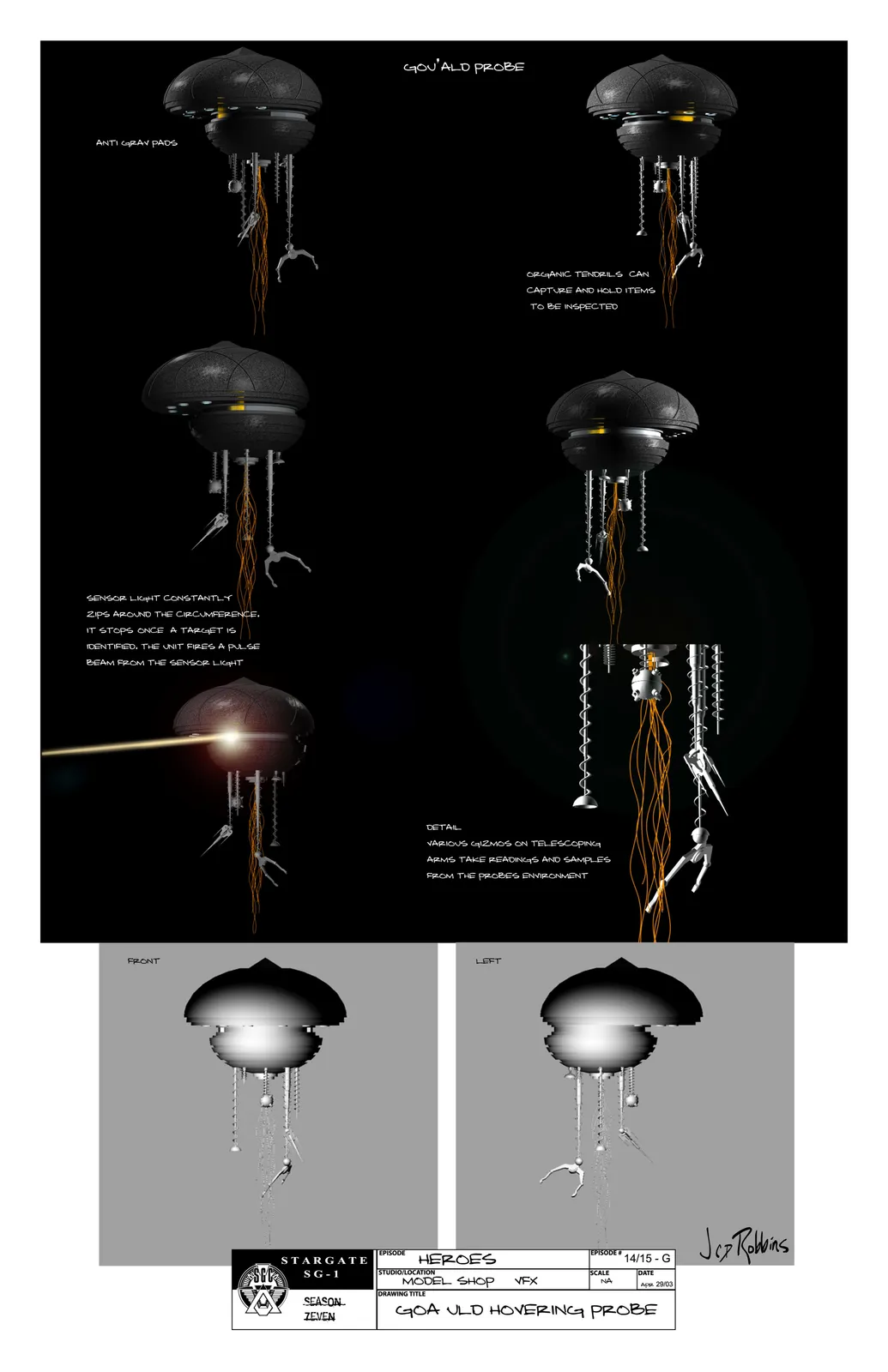 #Stargate #SG1 "Heroes Part 1" concept art