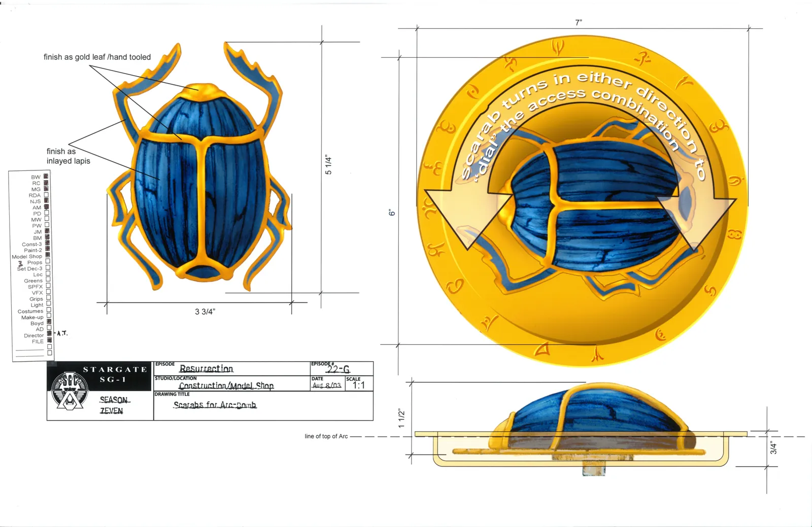 #Stargate #SG1 "Resurrection" concept art