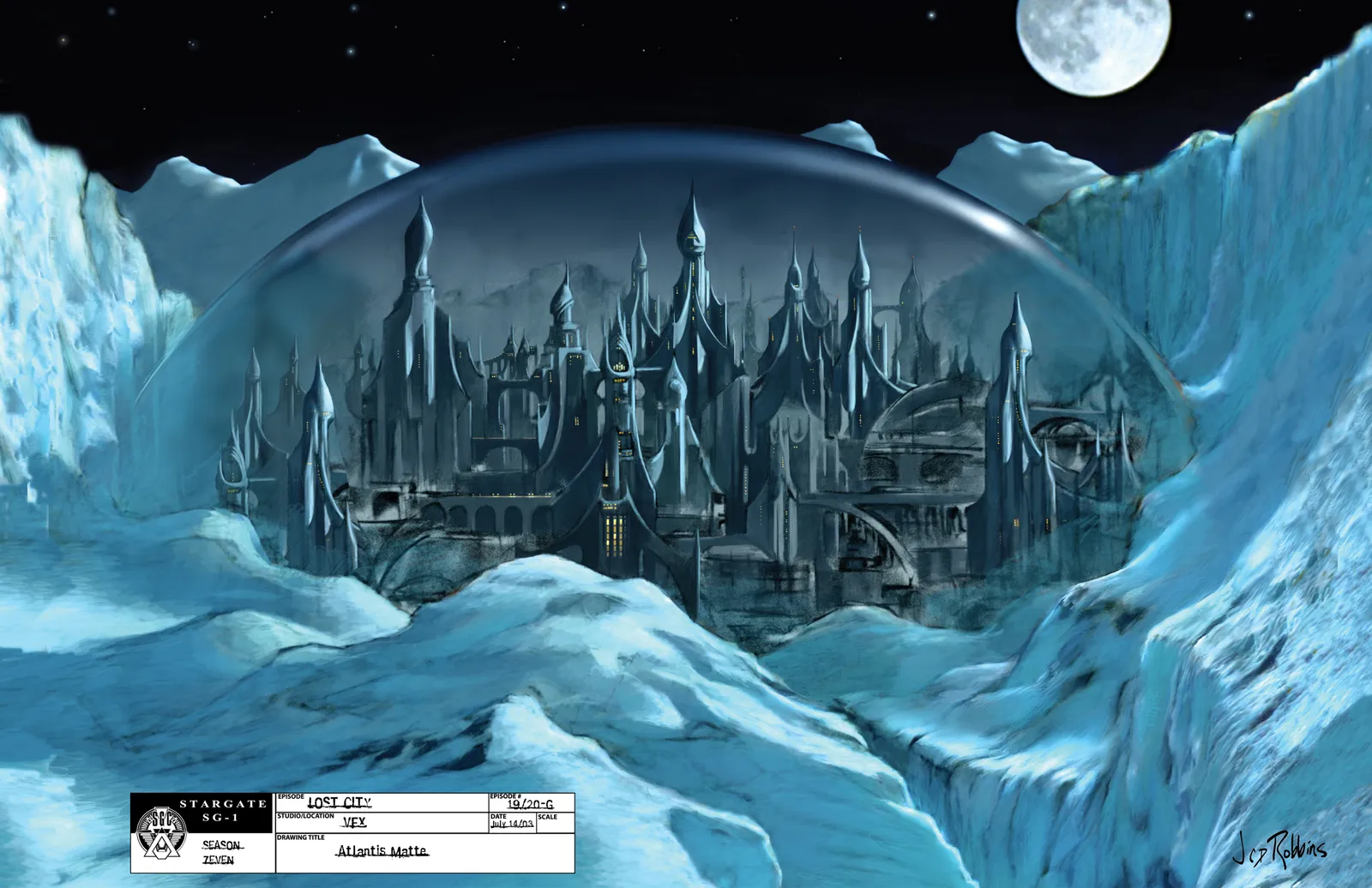 #Stargate #SG1 Lost City concept art Part 2