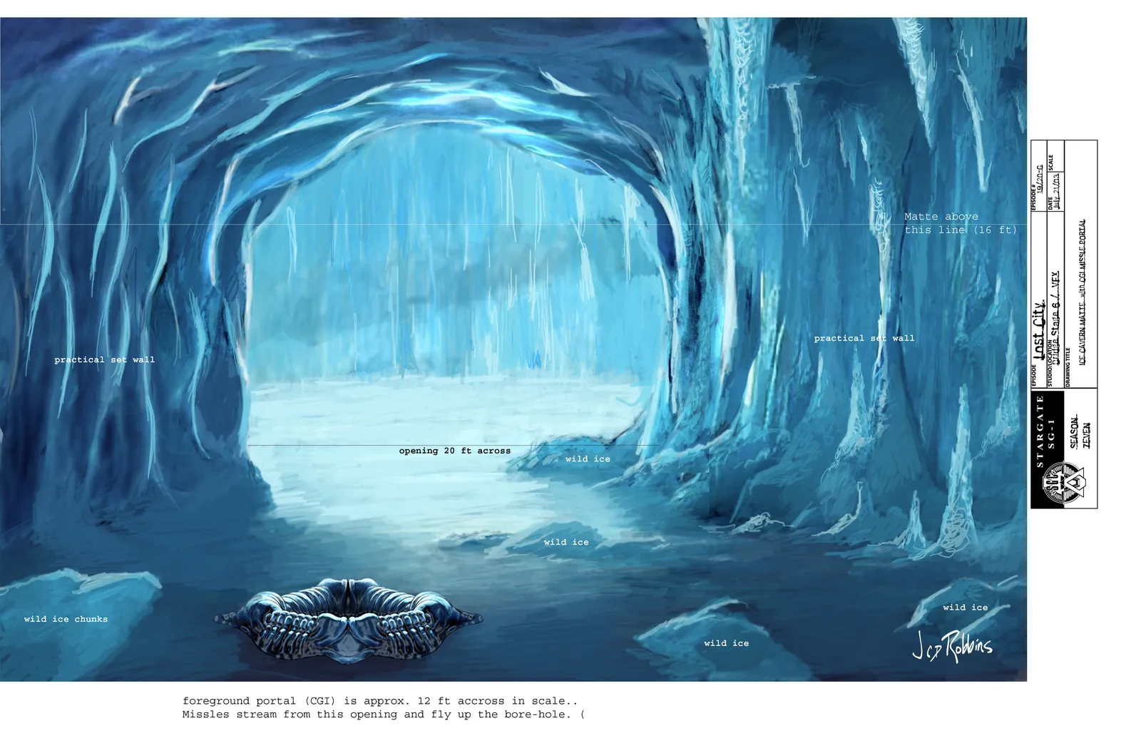 #Stargate #SG1 Lost City concept art Part 2