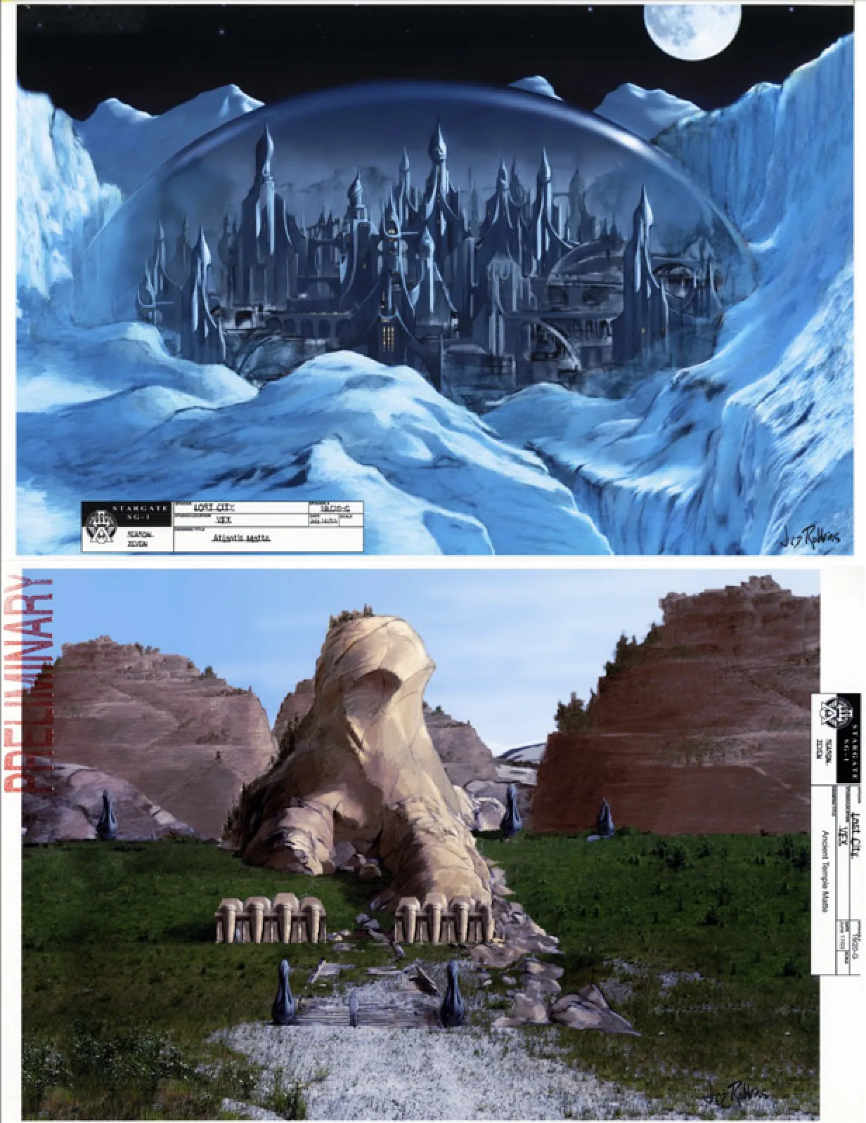 #Stargate #SG1 Lost City concept art Part 5