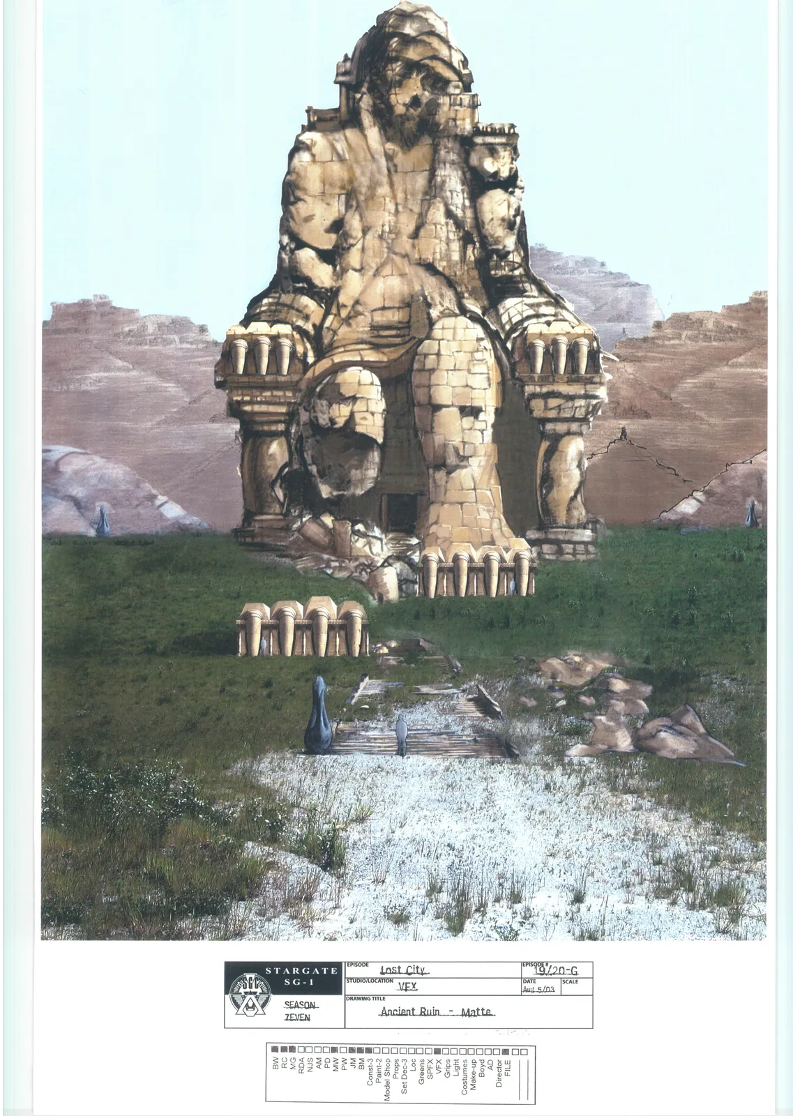 #Stargate #SG1 Lost City concept art Part 5
