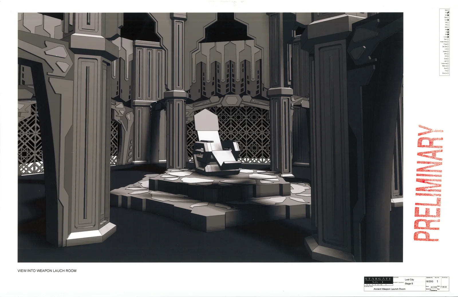 #Stargate #SG1 Lost City concept art Part 6