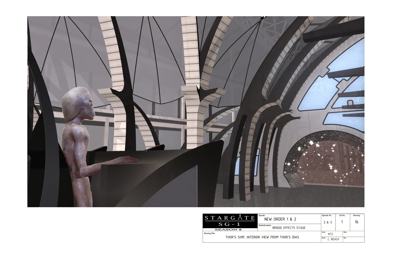 #Stargate #SG1 "New Order" concept art