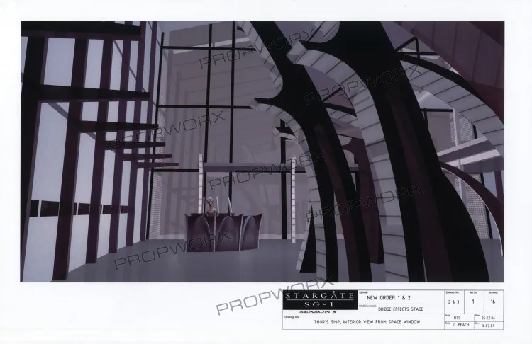 #Stargate #SG1 "New Order" concept art