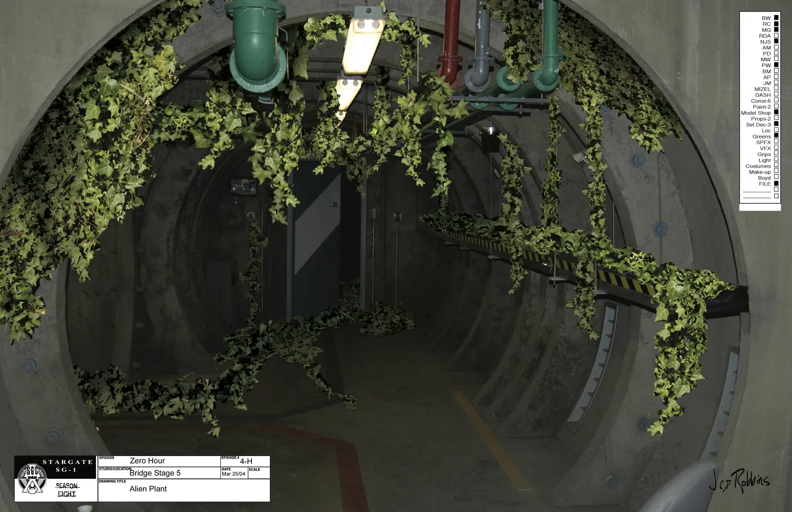 #Stargate #SG1 "Zero Hour" concept art
