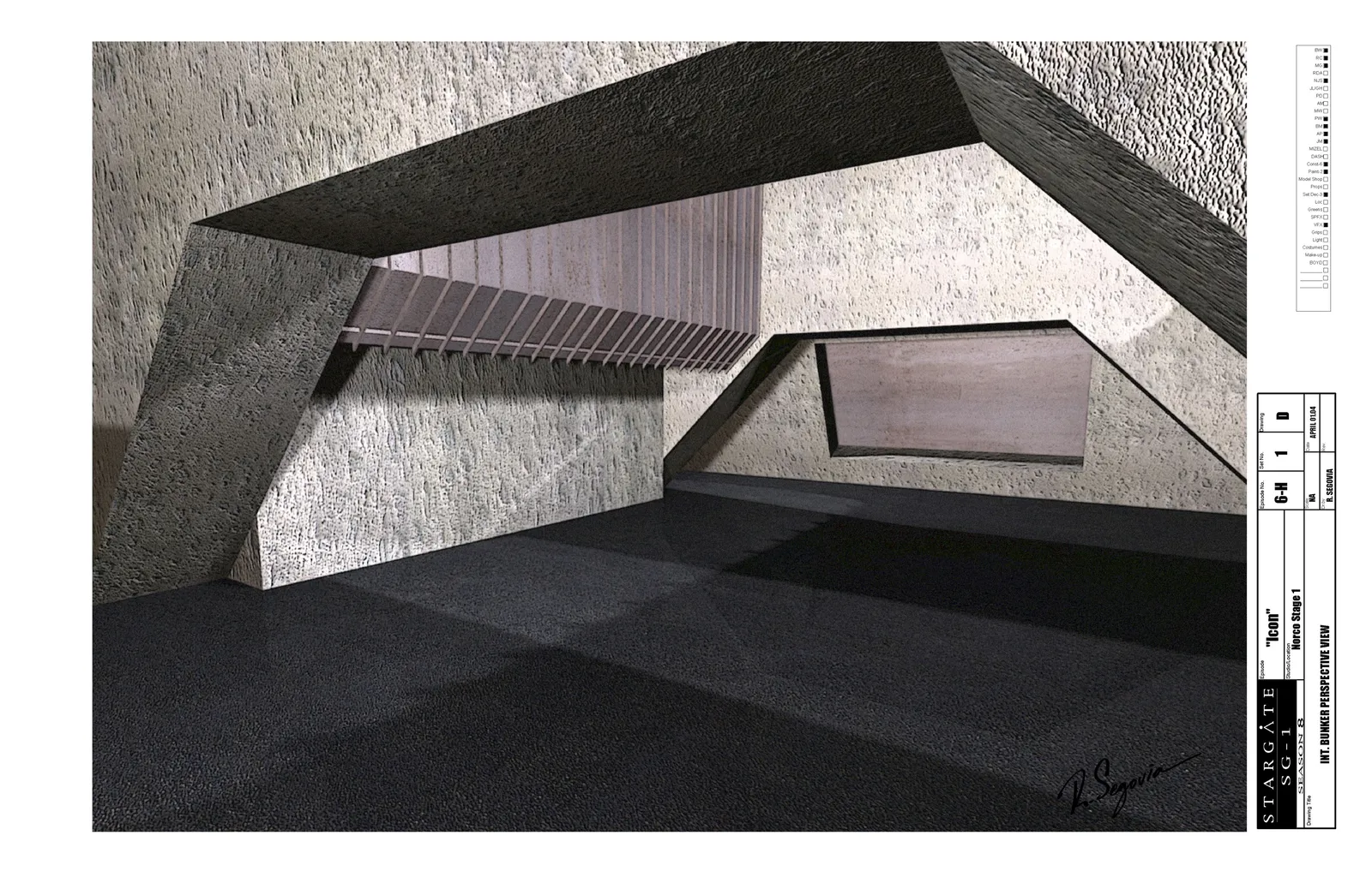 #Stargate #SG1 "Icon" concept art Part 1