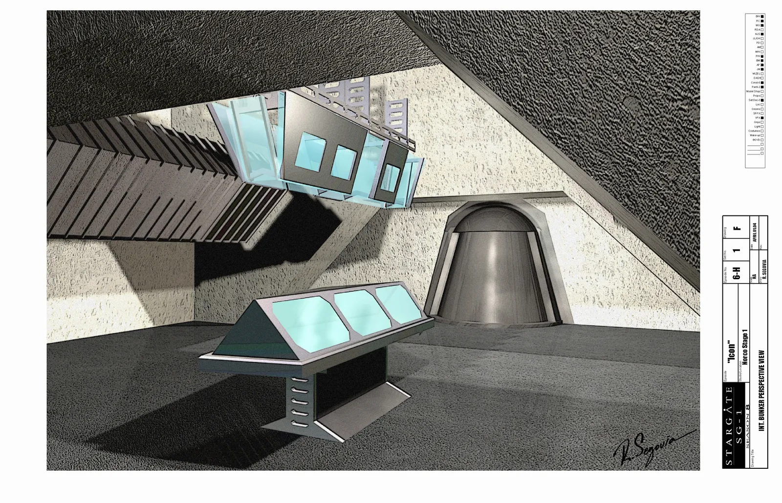 #Stargate #SG1 "Icon" concept art Part 1
