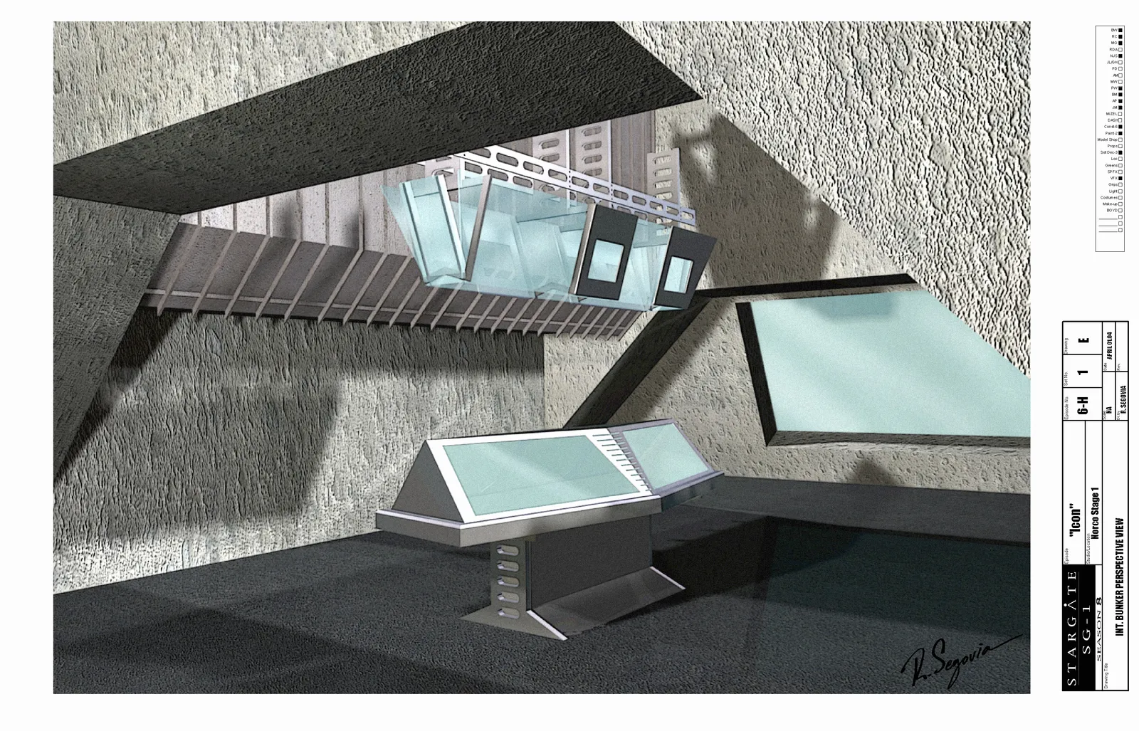 #Stargate #SG1 "Icon" concept art Part 2