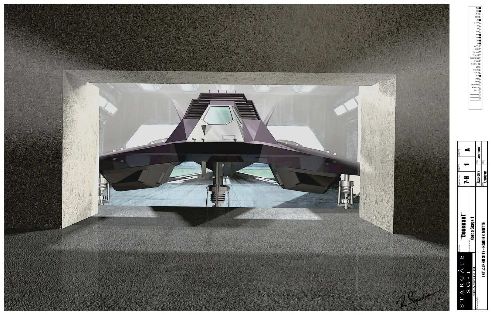 #Stargate #SG1 "Covenant" concept art Part 2
