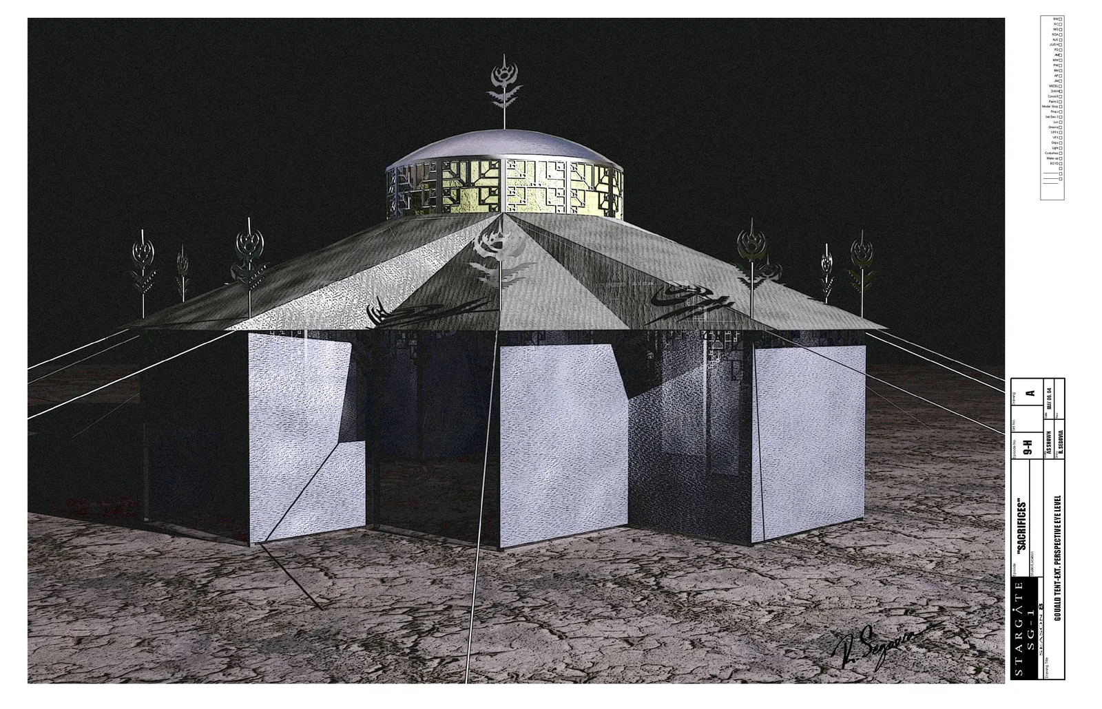 #Stargate #SG1 "Sacrifices" concept art Part 2
