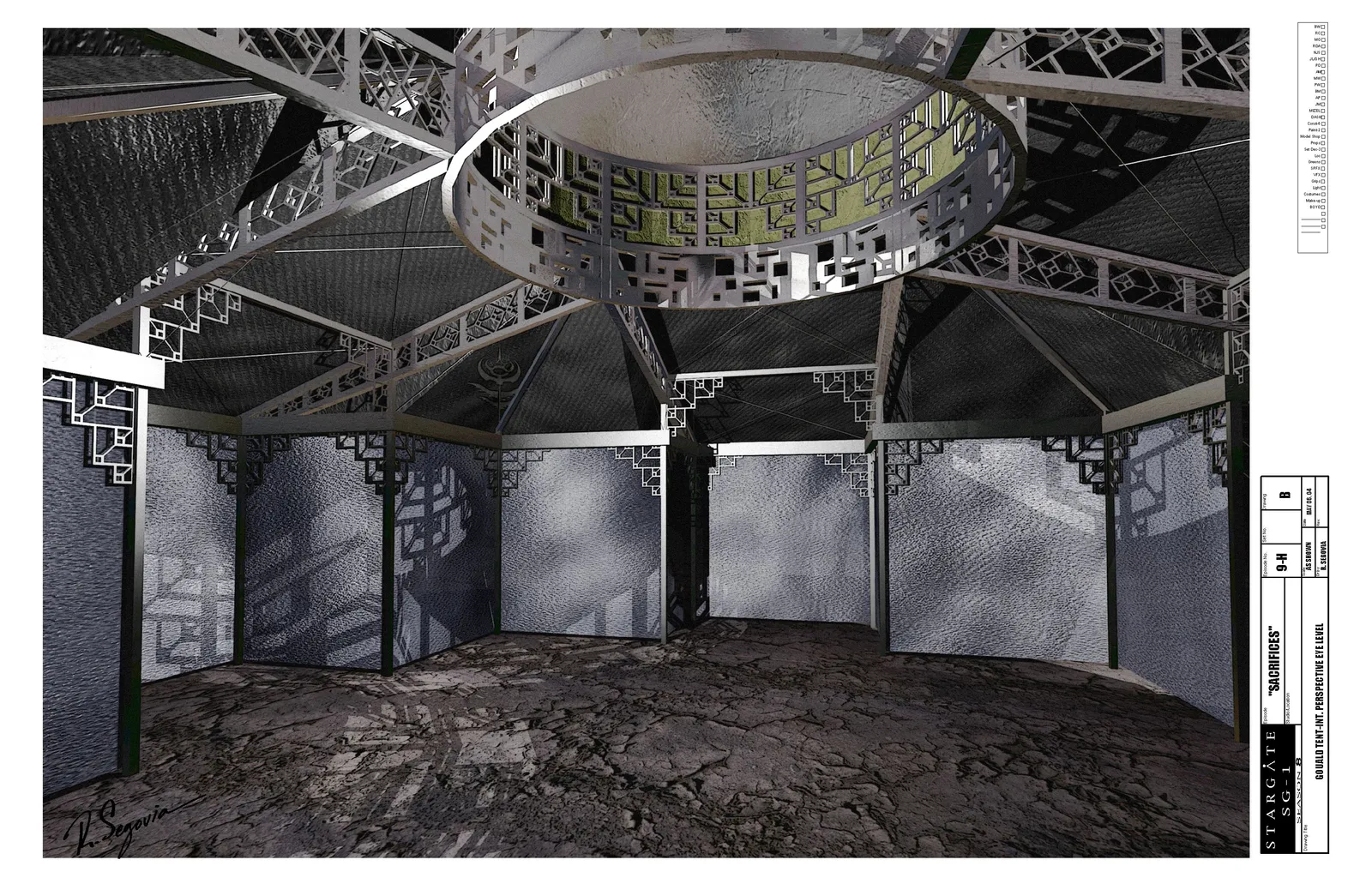 #Stargate #SG1 "Sacrifices" concept art Part 2