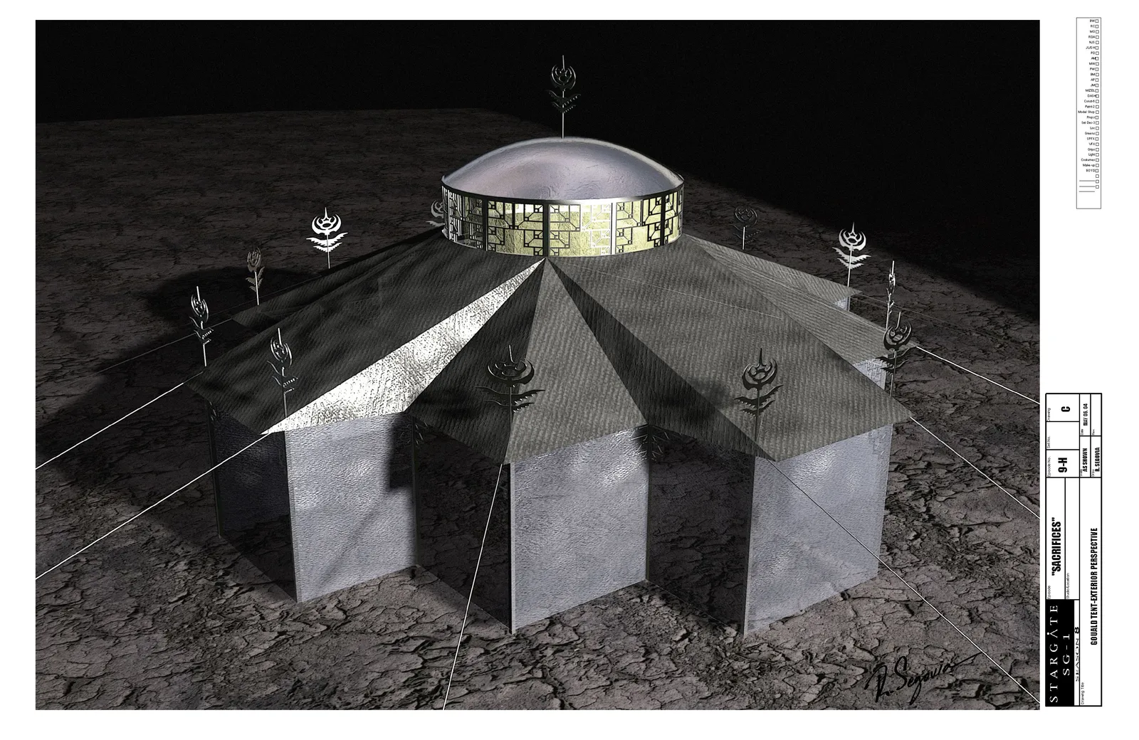 #Stargate #SG1 "Sacrifices" concept art Part 2
