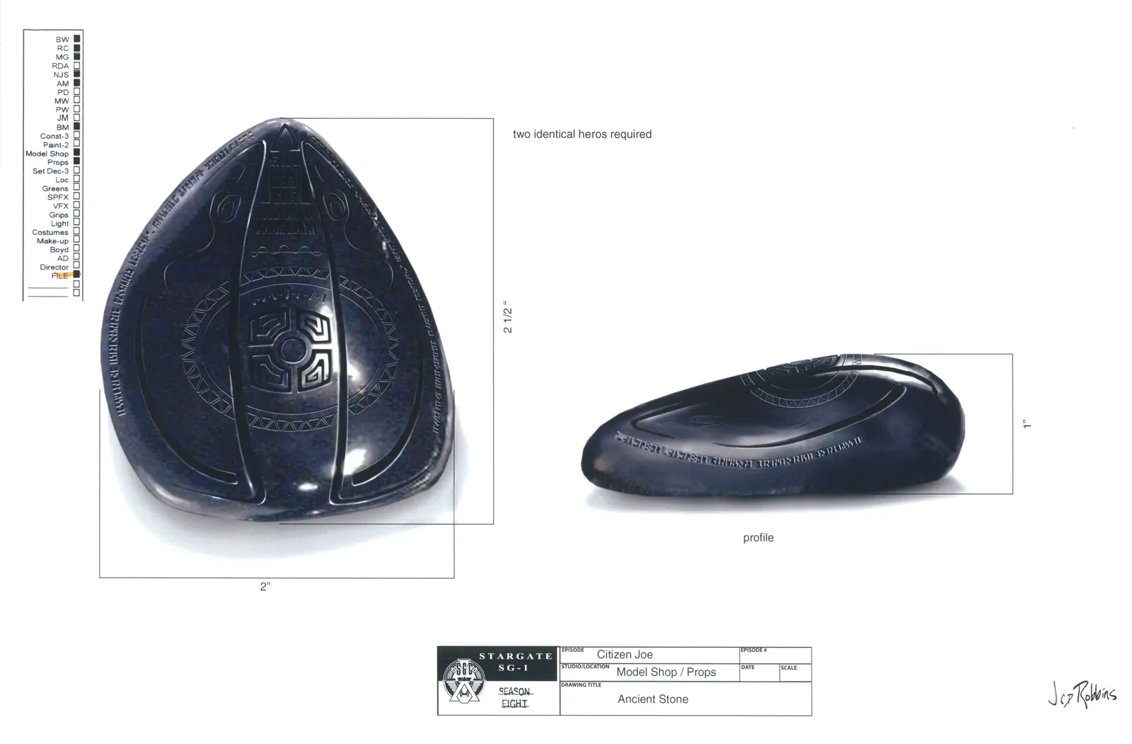 #Stargate #SG1 "Citizen Joe" concept art