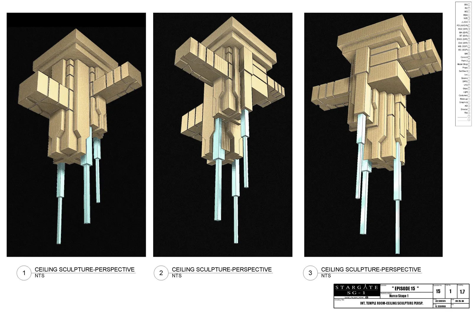 #Stargate: #SG1 "Reckoning Part 1" concept art Part 3