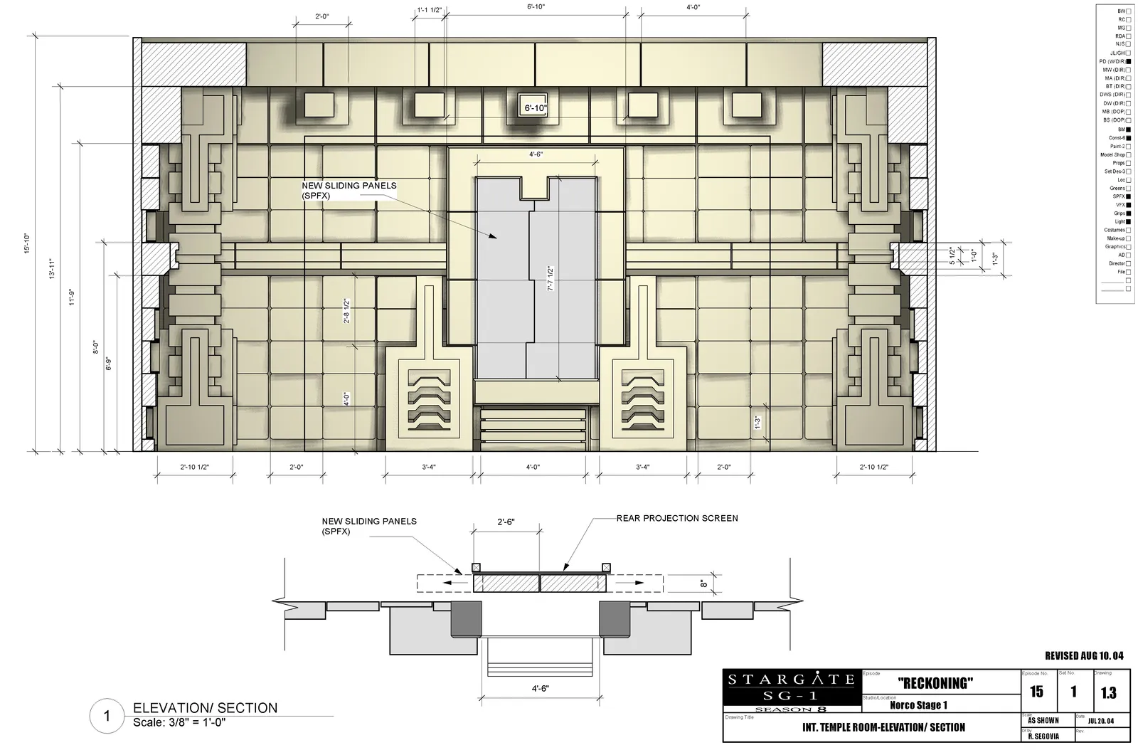 #Stargate: #SG1 "Reckoning Part 1" concept art Part 4