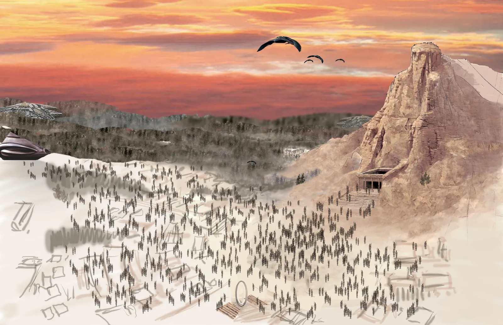 #Stargate #SG1 "Threads" concept art