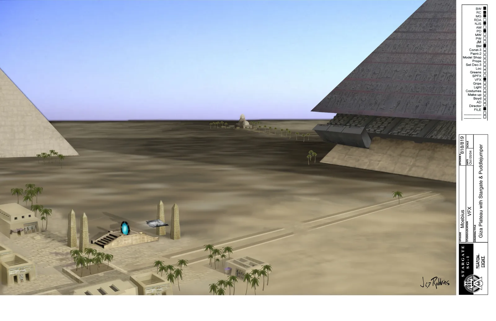 #Stargate #SG1 "Moebius Part 1" concept art Part 1