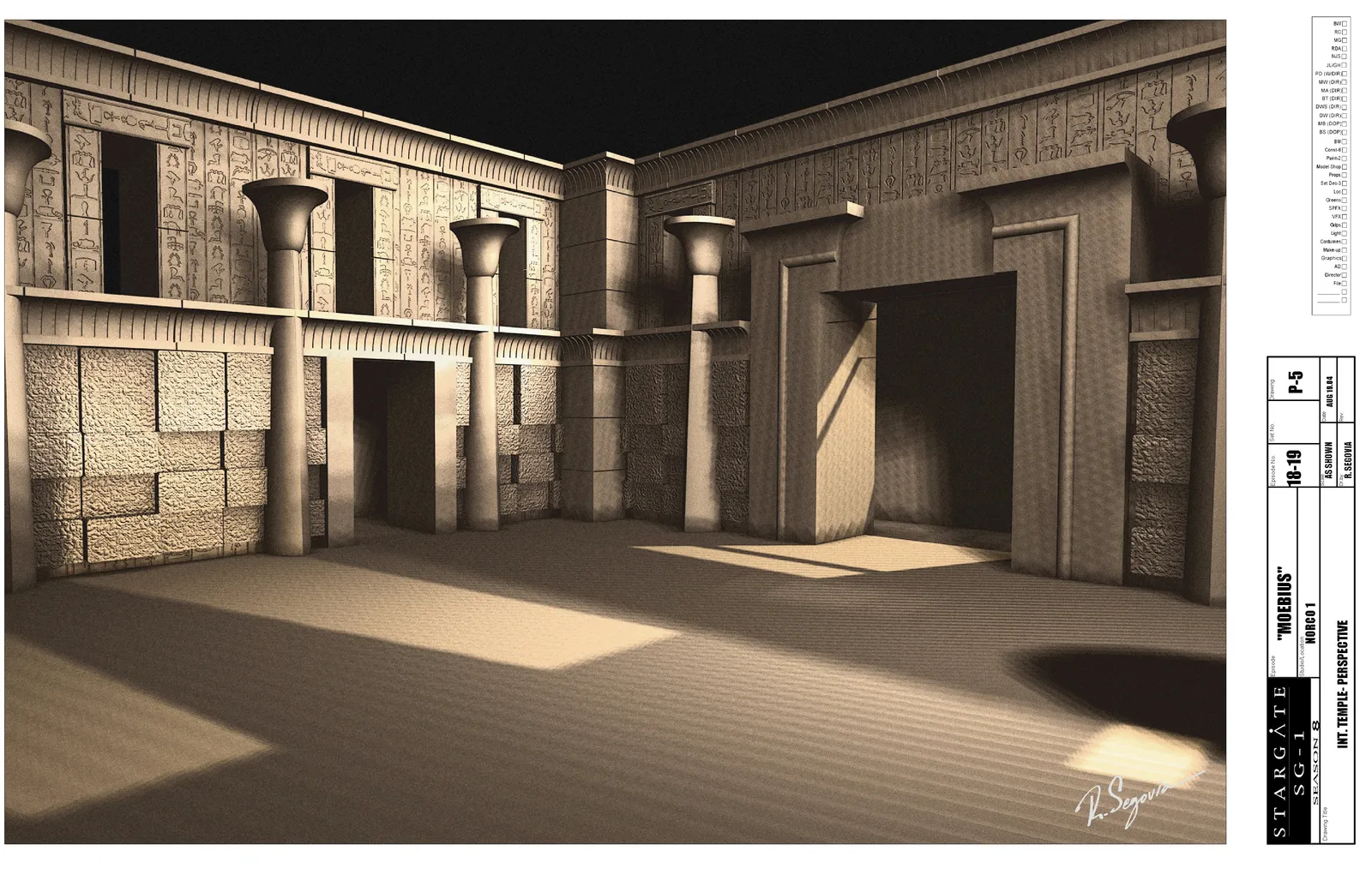 #Stargate #SG1 "Moebius Part 1" concept art Part 3
