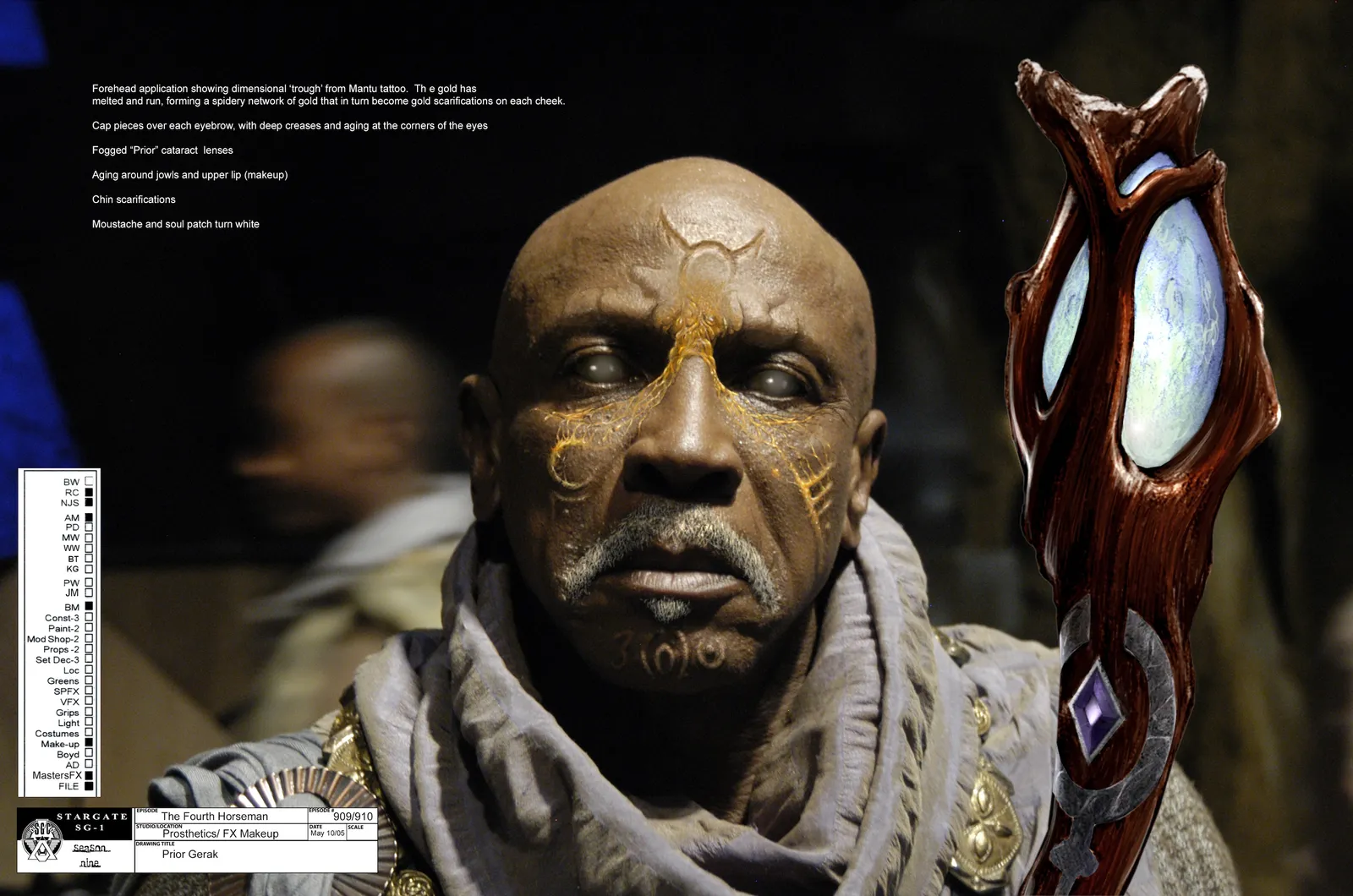#Stargate #SG1 "The Fourth Horseman Part 1" concept art