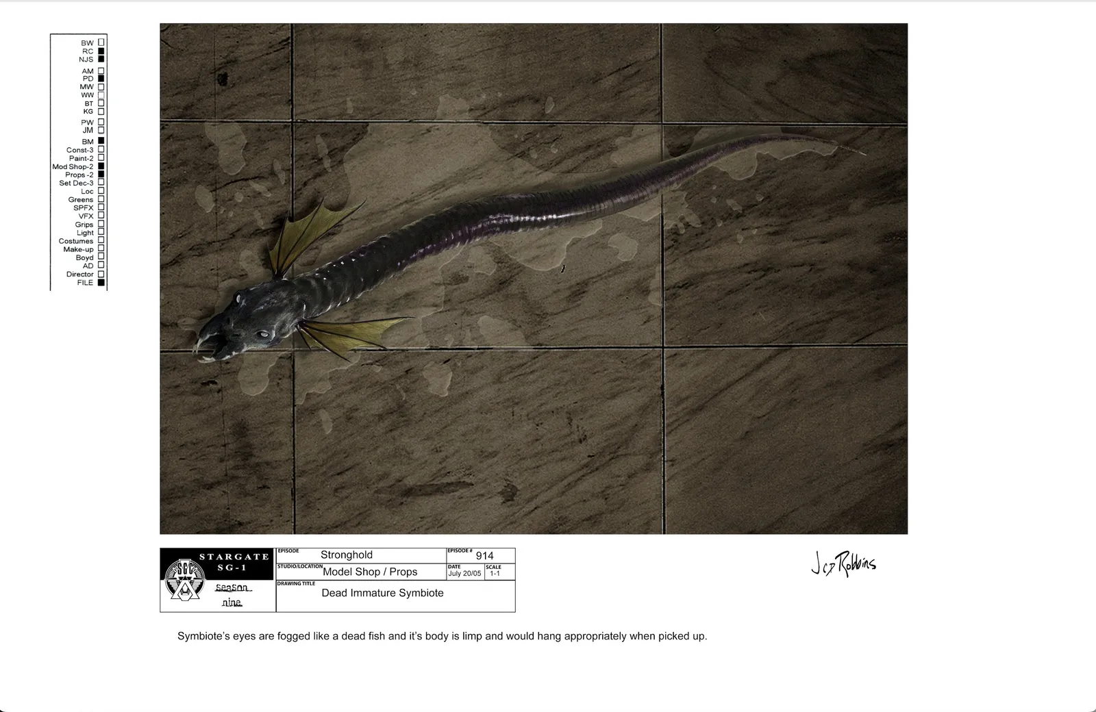 #Stargate #SG1 "Stronghold" concept art by James Robbins Part 1