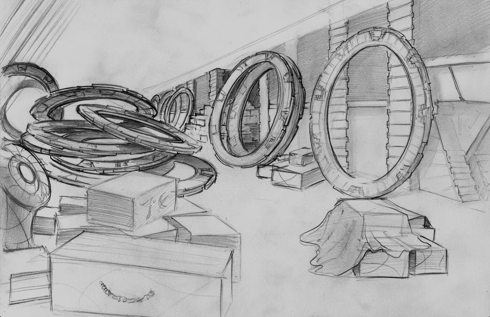 #Stargate #SG1 "Off the Grid" concept art