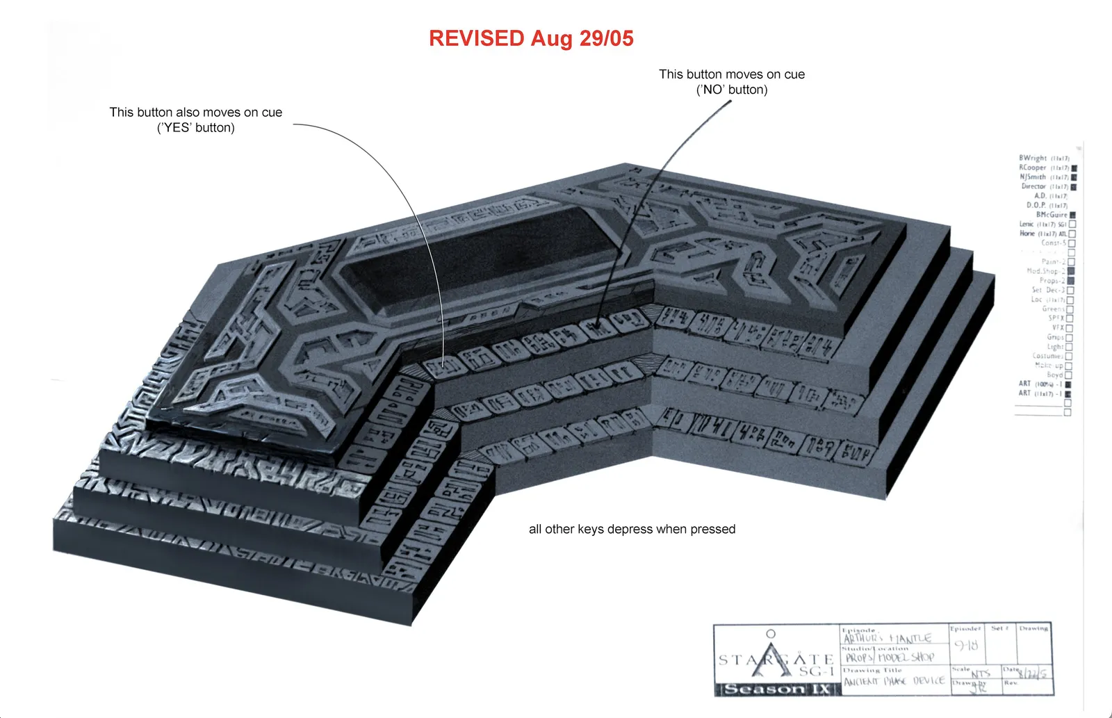 #Stargate #SG1 "Arthur's Mantle" concept art