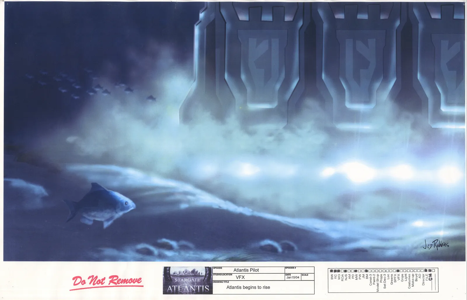 #Stargate: #Atlantis #SGA "Rising" concept art by James Robbins Part 2