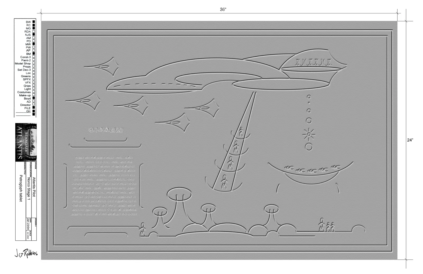 #Stargate: #Atlantis #SGA "Rising" concept art by James Robbins Part 4