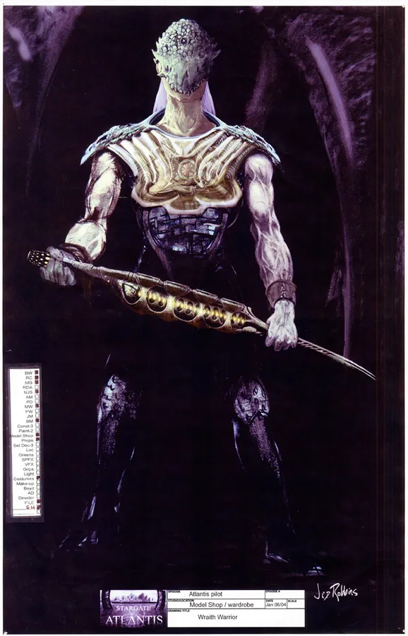 #Stargate: #Atlantis #SGA "Rising" concept art by James Robbins Part 6